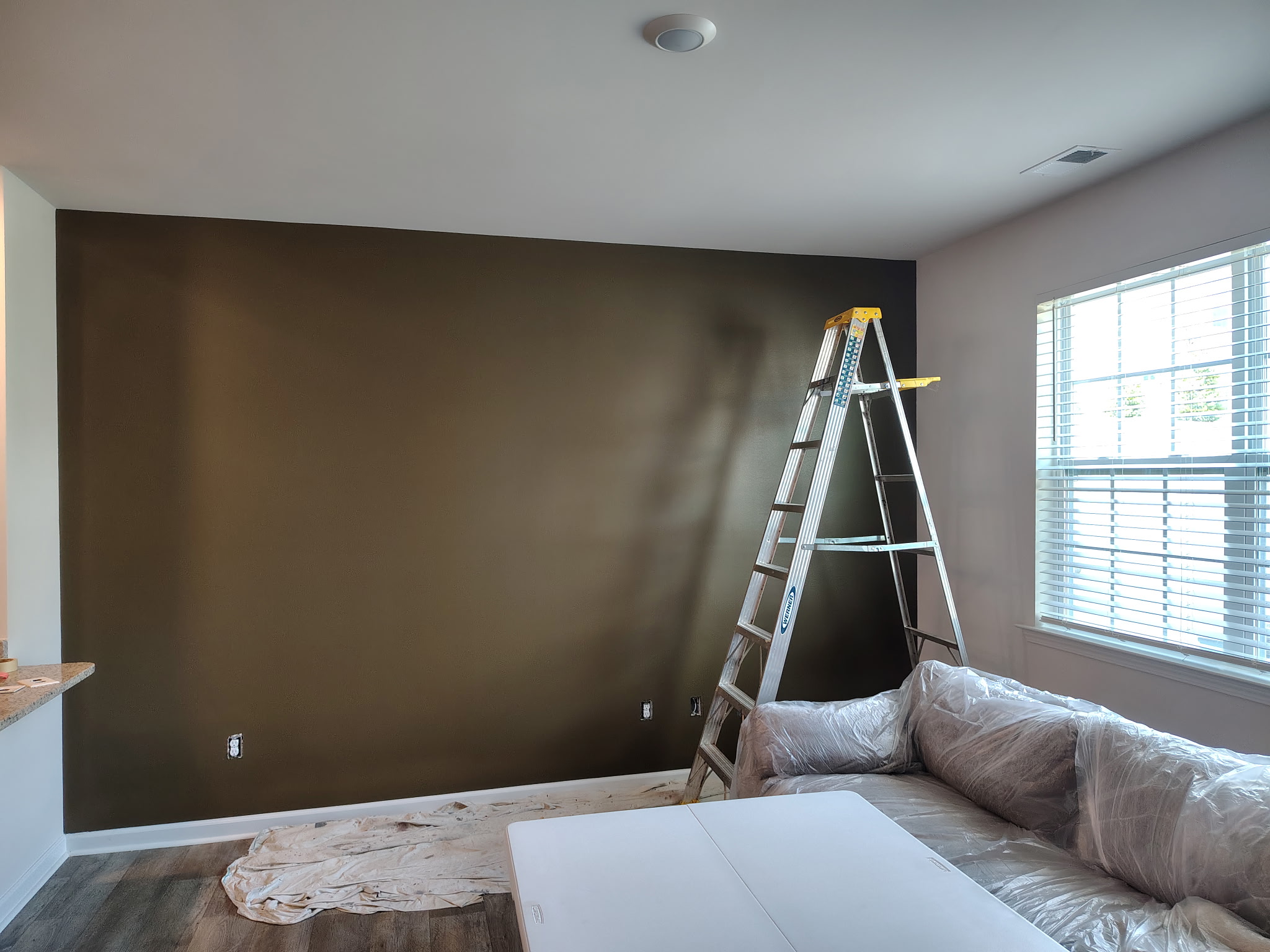 Exterior house painting project by Flow Paint LLC in Burlington, NC