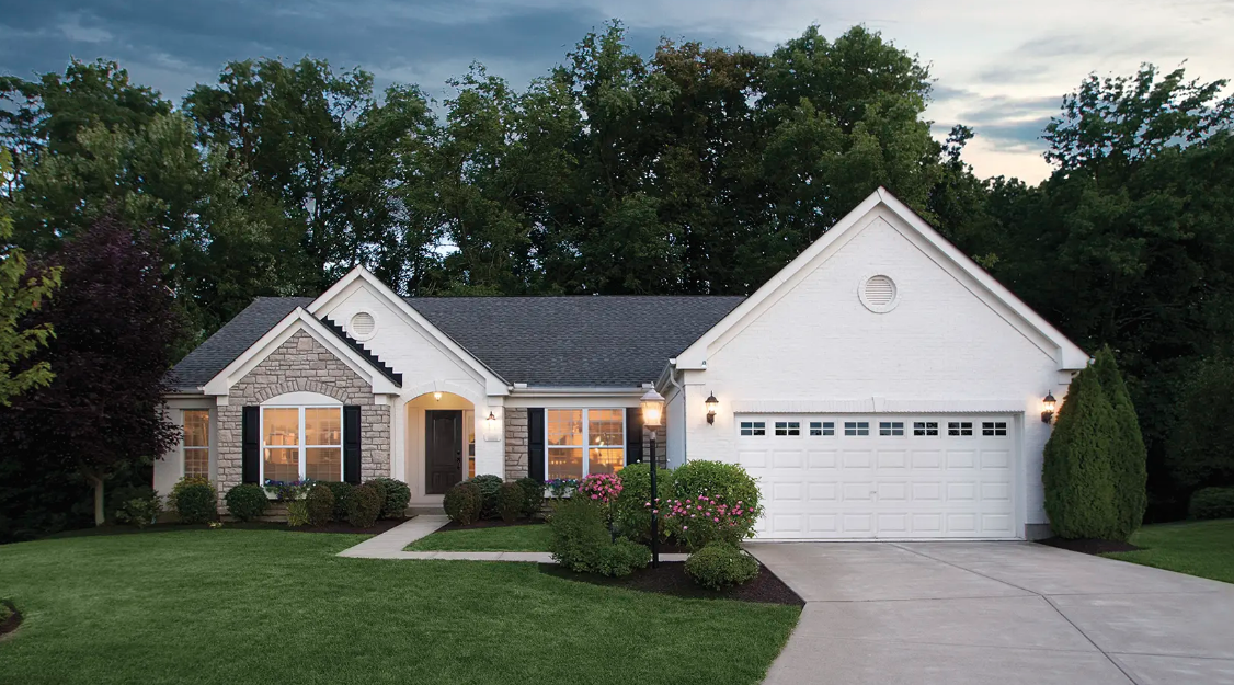 Freshly Painted Residential Home Exterior